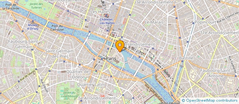 localisation de l'entreprise SCI COLLENI  PARIS