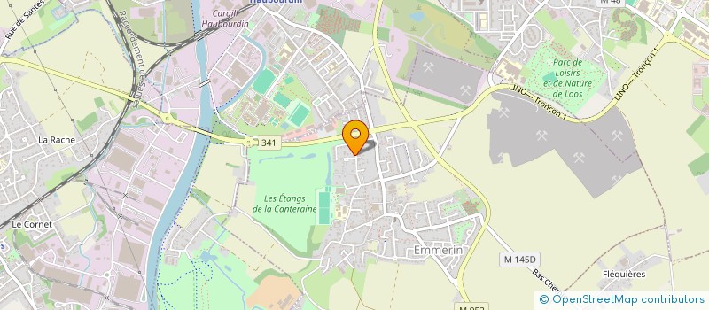 localisation de l'entreprise SCI COLLET  EMMERIN