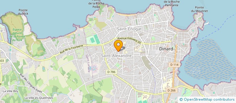 localisation de l'entreprise SCI COLLET-LE ROUX  DINARD