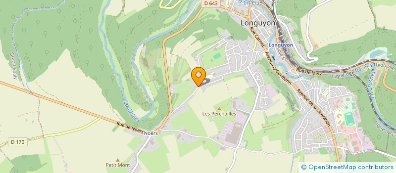 localisation de l'entreprise SCI COLLET-STEVENIN  LONGUYON