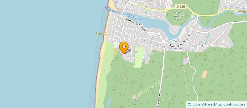 localisation de l'entreprise SCI COLLETIERE  MIMIZAN