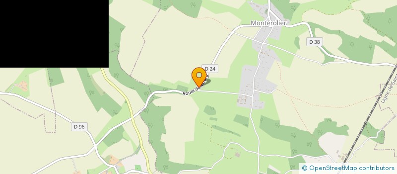 localisation de l'entreprise SCI COLLEY  MONTEROLIER