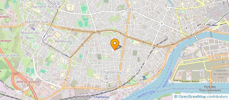 localisation de l'entreprise SCI COLLIBEO  NANTES