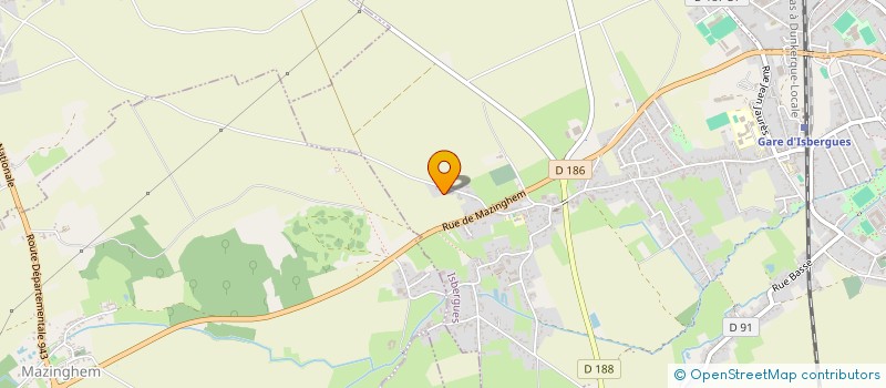 localisation de l'entreprise SCI COLLIER-BONNIERE  ISBERGUES