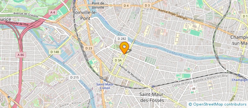 localisation de l'entreprise SCI COLLIGNON à SAINT-MAUR-DES-FOSSES