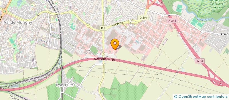 localisation de l'entreprise SCI COLLIN  CORMONTREUIL