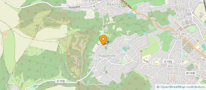 localisation de l'entreprise SCI COLLINE  PLAPPEVILLE