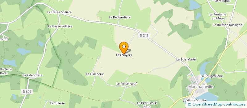 localisation de l'entreprise SCI COLLINE DES NOYERS à LE MAGE