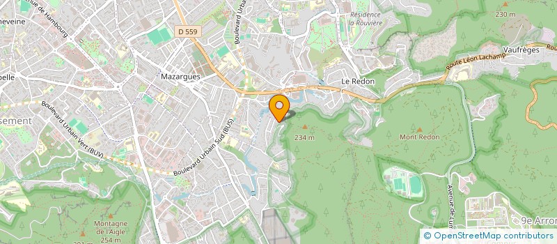 localisation de l'entreprise SCI COLLINE GRANDVAL à MARSEILLE
