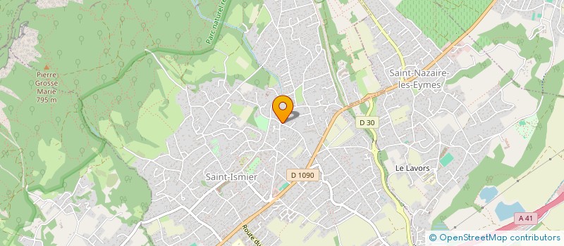 localisation de l'entreprise SCI COLLINS à SAINT-ISMIER