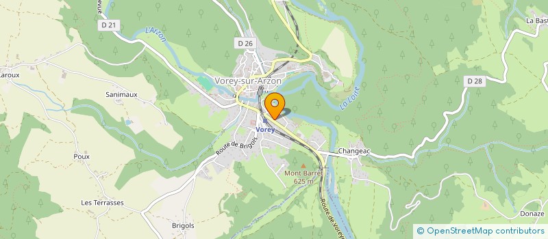 localisation de l'entreprise SCI COLLIOT  VOREY