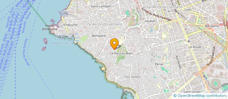 localisation de l'entreprise SCI COLLOMB  MARSEILLE
