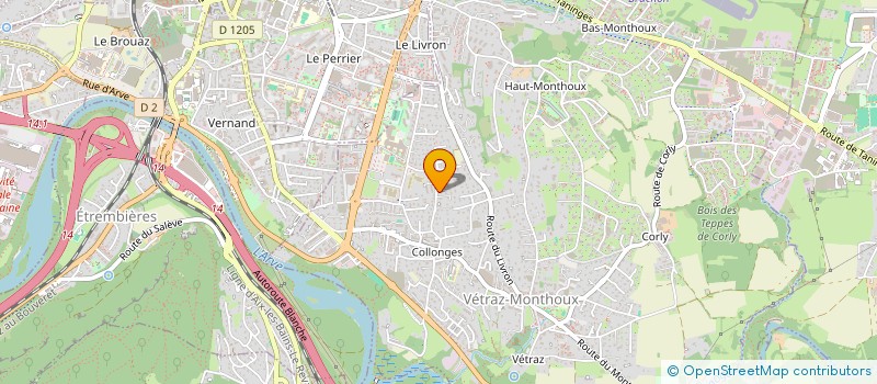 localisation de l'entreprise SCI COLLOMB  VETRAZ-MONTHOUX