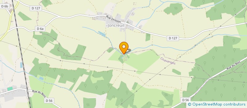 localisation de l'entreprise SCI COLLOT  CHAVANGES