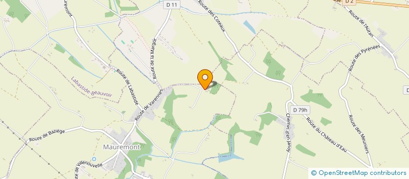 localisation de l'entreprise SCI COLMATEO  MAUREMONT