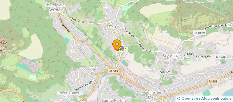 localisation de l'entreprise SCI COLNO  LESSY