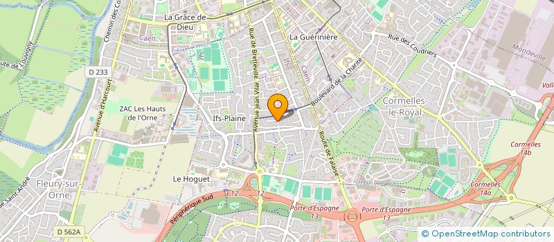 localisation de l'entreprise SCI COLOC AT'IFS  IFS