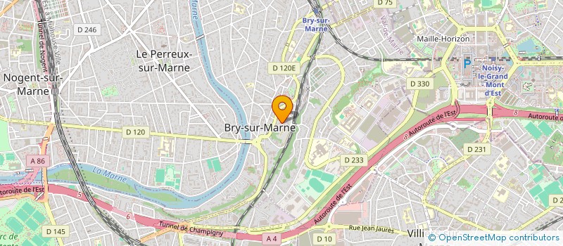 localisation de l'entreprise SCI COLODY à BRY-SUR-MARNE