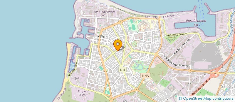 localisation de l'entreprise SCI COLOH à LE PORT