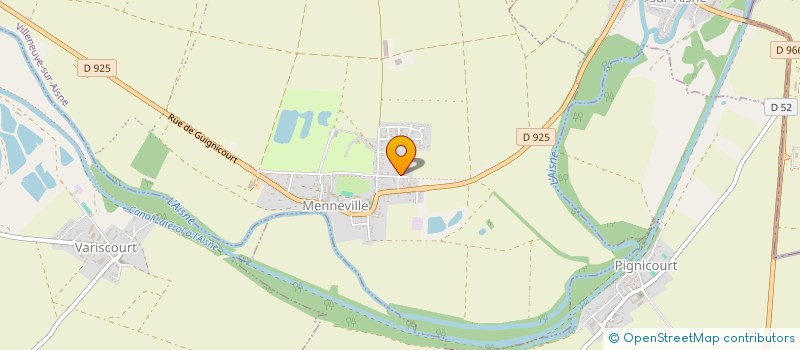 localisation de l'entreprise SCI COLOMB 92  VILLENEUVE-SUR-AISNE