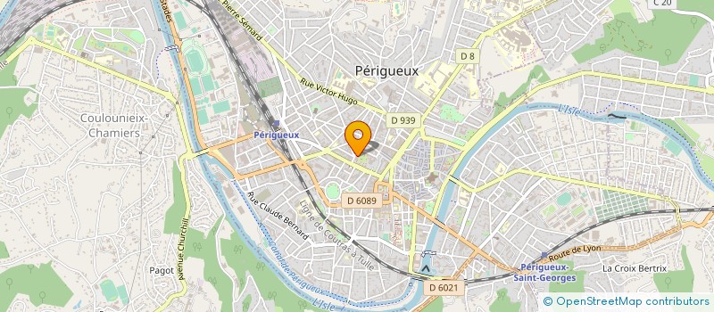 localisation de l'entreprise SCI COLOMB PELE à PERIGUEUX