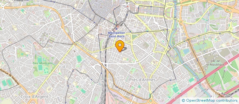 localisation de l'entreprise SCI COLOMBA à MONTPELLIER