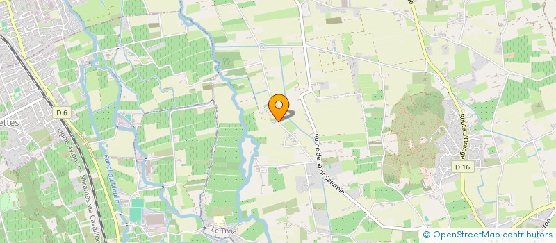 localisation de l'entreprise SCI COLOMBA  LE THOR