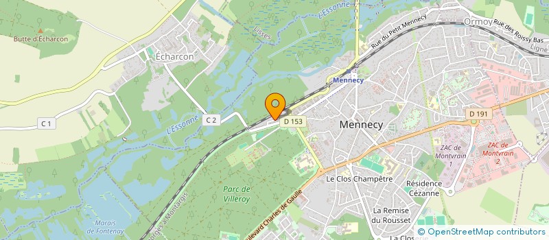 localisation de l'entreprise SCI COLOMBEL ALFORT  MENNECY