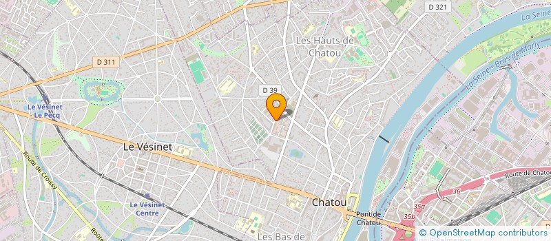 localisation de l'entreprise SCI COLOMBES  CHATOU