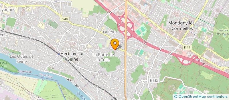 localisation de l'entreprise SCI COLOMBES 92 à ANET