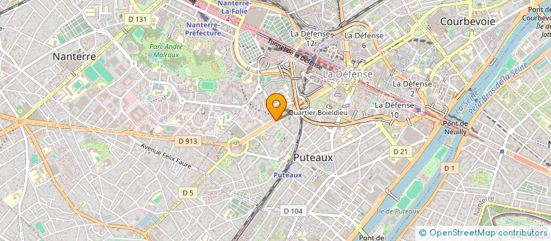 localisation de l'entreprise SCI COLOMBES - LES FOSSES JEAN  MALAKOFF