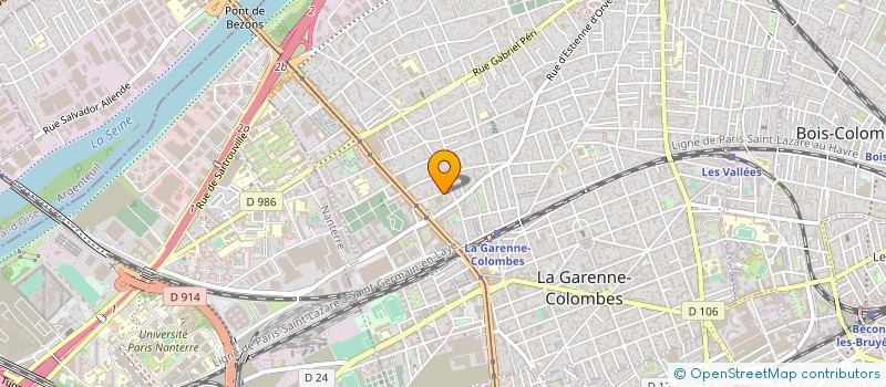 localisation de l'entreprise SCI COLOMBES NORD  COLOMBES