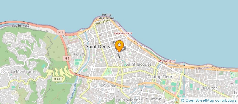 localisation de l'entreprise SCI COLOMBIER à SAINT-DENIS