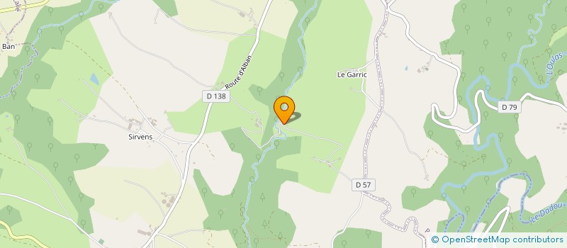 localisation de l'entreprise SCI COLOMBIER ET FILS  PUYGOUZON