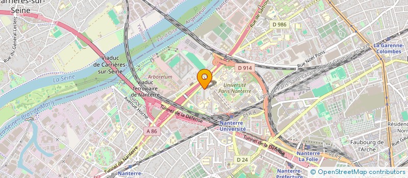localisation de l'entreprise SCI COLOMBIERS  NANTERRE