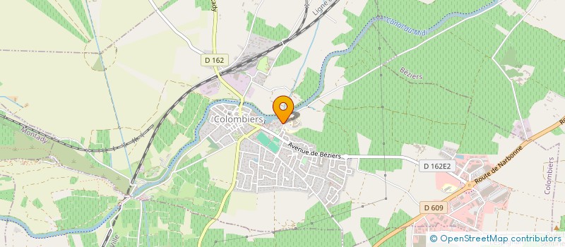 localisation de l'entreprise SCI COLOMBIERS à COLOMBIERS