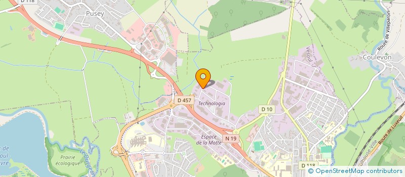 localisation de l'entreprise SCI COLOMBINE à VESOUL