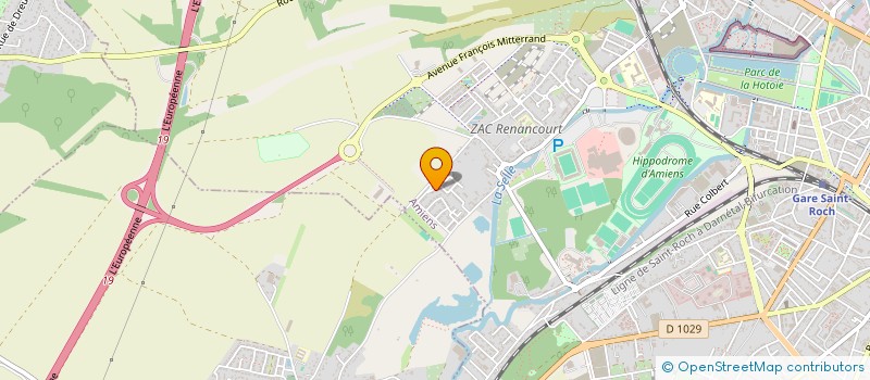 localisation de l'entreprise SCI COLOMBINE à AMIENS