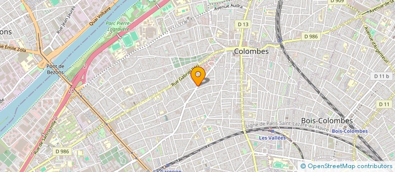localisation de l'entreprise SCI COLOMBO à COLOMBES