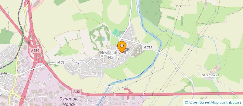 localisation de l'entreprise SCI COLOMBO  FLEVILLE-DEVANT-NANCY