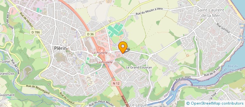 localisation de l'entreprise SCI COLOMBUS  PLERIN