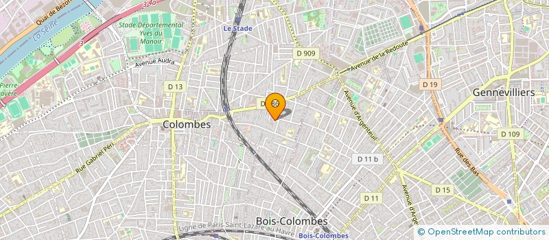 localisation de l'entreprise SCI COLOMBUSCADE à COLOMBES