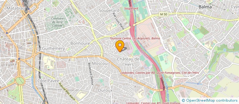 localisation de l'entreprise SCI COLOMER 1 à TOULOUSE