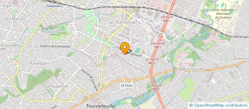 localisation de l'entreprise SCI COLOMIERS 31 à COLOMIERS