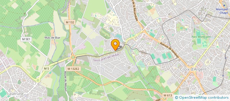 localisation de l'entreprise SCI COLOMONDE  MONTPELLIER