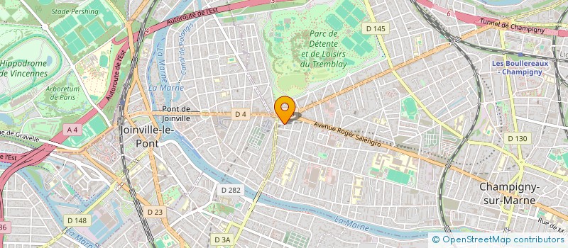 localisation de l'entreprise SCI COLONEL FABIEN  CHAMPIGNY-SUR-MARNE