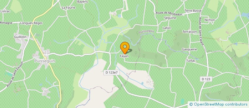 localisation de l'entreprise SCI COLONIALE  PUISSEGUIN