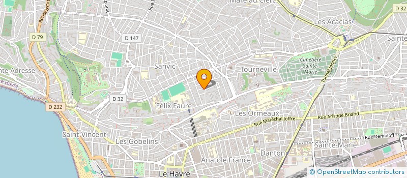 localisation de l'entreprise SCI COLONNA à LE HAVRE