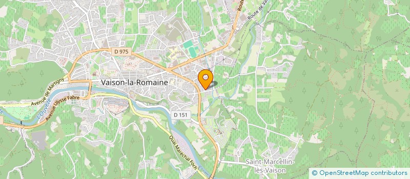 localisation de l'entreprise SCI COLOQUINTE  VAISON-LA-ROMAINE