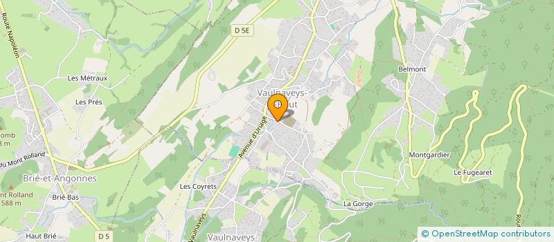 localisation de l'entreprise SCI COLORADO  VAULNAVEYS-LE-HAUT